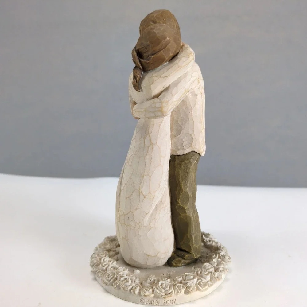 Willow Tree Promise Cake Topper Susan Lordi Wedding Couple Figurine 6.5